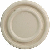 World Centric Compostable Fiber Lids, Beige, Plant Fiber, 50 Lids/Pack, 2/Carton (WORBOLFB8GNLF) Case of 100