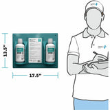 Aero NeutraFlush Eyewash Station Wall Unit, 1 quart, Green, Portable (AERNFS0322) Each
