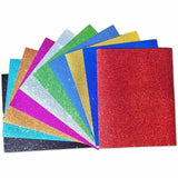 Royal Brites Glitter Project Paper Assortment, 11" x 14", Assorted, 10/Carton (GEO25400) Case of 10