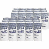 Genuine Joe Kitchen Roll Paper Towels, 2 Ply, 11" x 93.60", 100 Towels/Roll, 3 Rolls/Carton (GJO23085) Case of 30
