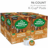 Green Mountain Coffee Roasters K-Cup Caramel Bourbon Coffee (GMT1081CT) Case of 96