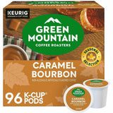 Green Mountain Coffee Roasters K-Cup Caramel Bourbon Coffee (GMT1081CT) Case of 96