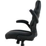 Lorell Flip-Arm Gaming Chair, Black (LLR04147) Each