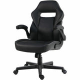 Lorell Flip-Arm Gaming Chair, Black (LLR04147) Each