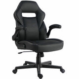 Lorell Flip-Arm Gaming Chair, Black (LLR04147) Each