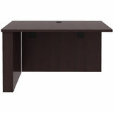 Lorell Essentials Sit-Stand Return Shells, 27.5" x 47.3" x 23.6", Finish: Espresso (LLR18251) Each
