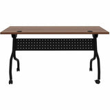 Lorell Preference Flip/Nest Training Tables, 60" Table Top Width x 23.60" Table Top Depth, 29.50", Black Four Leg Base (LLR60756) Each