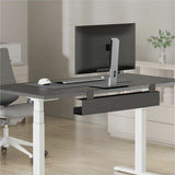 Lorell Cable Management Tray, 47.24", Black, Under Desk Mount (LLR34006) Each