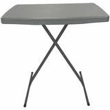 Lorell Table Tray, 150 lb Capacity, 1.50" Table Top Thickness, 26.80" x 26" x 18", Black, Height Adjustable (LLR66662) Each
