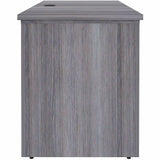 Lorell Essentials Sit-Stand Return Shells, 27.5" x 47.3" x 23.6", Finish: Weathered Charcoal (LLR69528) Each