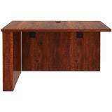 Lorell Essentials Sit-Stand Return Shells, 27.5" x 47.3" x 23.6", Finish: Cherry (LLR69425) Each