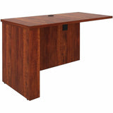 Lorell Essentials Sit-Stand Return Shells, 27.5" x 47.3" x 23.6", Finish: Cherry (LLR69425) Each
