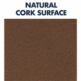 Quartet Cork Panels, 12" x 0.38" x 12", Brown, 4/Pack (QRT101) Pack of 4