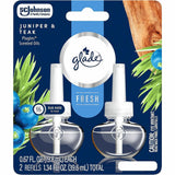 Glade PlugIns Refill, Oil, Juniper & Teak, 2/Pack (SJN397751) Pack of 2