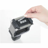Trodat Professional 5-in-1 Date Stamp, 2" Impression Width x 1.12" Impression Length, Blue, Message/Date Stamp, 2 Line(s), 4 Bands (TDTT5430) Each