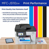 Brother MFC-J5110DW Wired & Wireless INKvestment Tank Inkjet Multifunction Printer (BRTMFCJ5110DW) Each