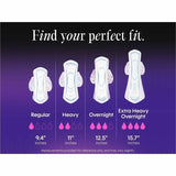 U by Kotex Ultra-Thin Period Pads, 56/Box, 3/Carton (KCC58249CT) Case of 3