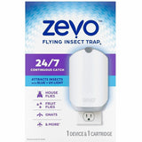 P&G Zevo Indoor Flying Insect Trap Kit, White, 4/Carton (PGC01790) Case of 4