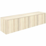 Lorell Essentials Wall-Mounted Hutche with Wood Doors, 17" x 72" x 15", Modern Elm (LLR66346) Each