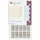 Smead ETS Color-Coded Year Labels, 1/2" x 5/64", Gray, 27, Paper, Laminated, 1/Pack (SMD67927) Each