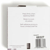 Smead ETYJ Color-Coded Year Labels, 3/4" x 1 1/2", White, 27, Paper, Laminated, 1 Roll (SMD68327) 1 Roll