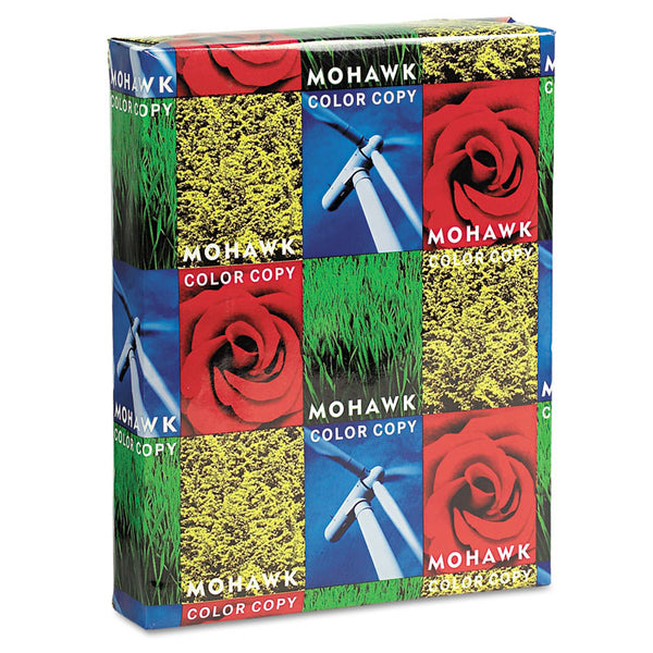 Mohawk Color Copy 98 Paper and Cover Stock, 98 Bright, 28 lb Bond Weight, 8.5 x 11, Bright White, 500/Ream (MOW12203) 1 Ream