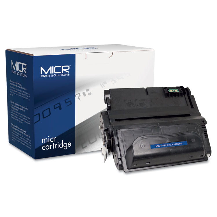 MICR Print Solutions Compatible Q1338A(M) (38AM) MICR Toner, 12,000 Page-Yield, Black (MCR38AM) Each