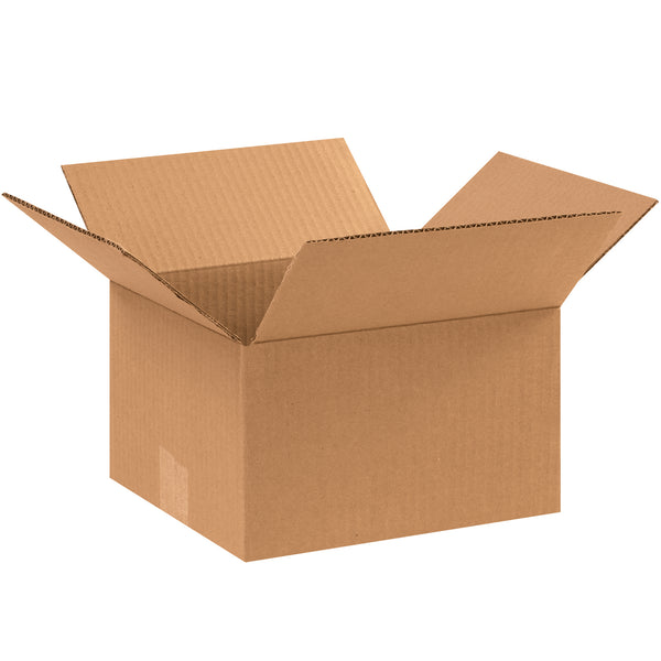 10 x 9 x 6" Corrugated Boxes, Bundle Of 25 Bundle Of 25