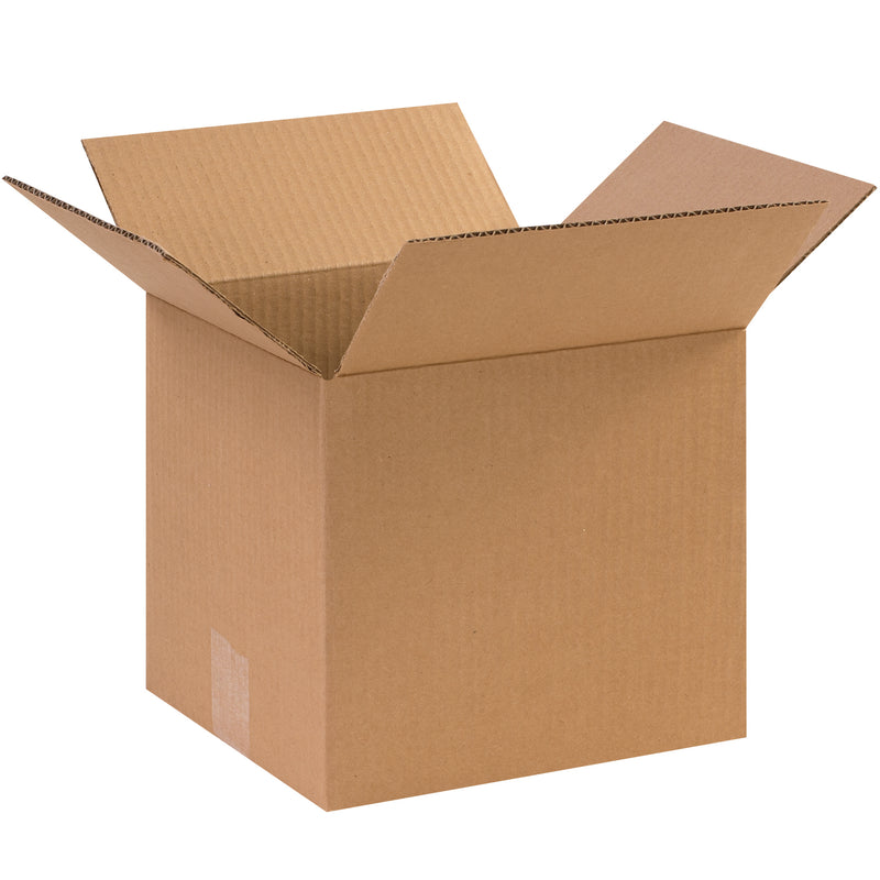 10 x 9 x 9" Corrugated Boxes, Bundle Of 25 Bundle Of 25