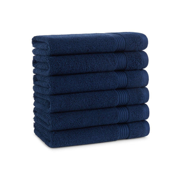 Host & Home Hand Towel 16x28 Navy (6/Pack) (P-HT-HH1628-NV) 6/PK