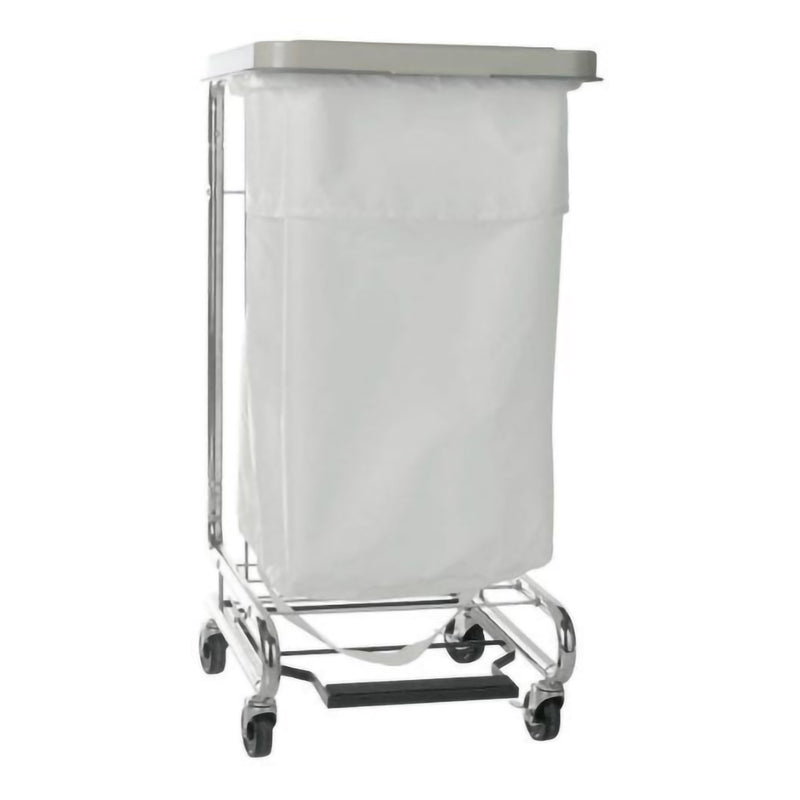McKesson Hamper Stand Infectious Waste Rectangular Opening 30 to 33 gal. Capacity Foot Pedal Self-Closing Lid (186992_EA) 1/EA