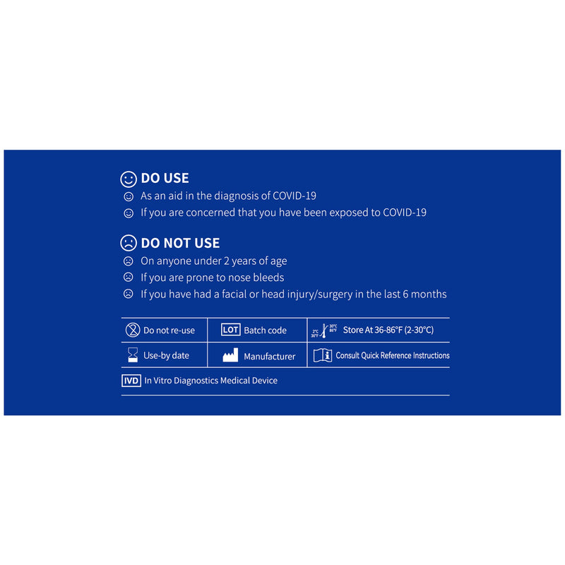Genabio® Respiratory Test Kit COVID-19 Rapid Self-Test 1 Test per Kit (1271384_PK) 1/PK