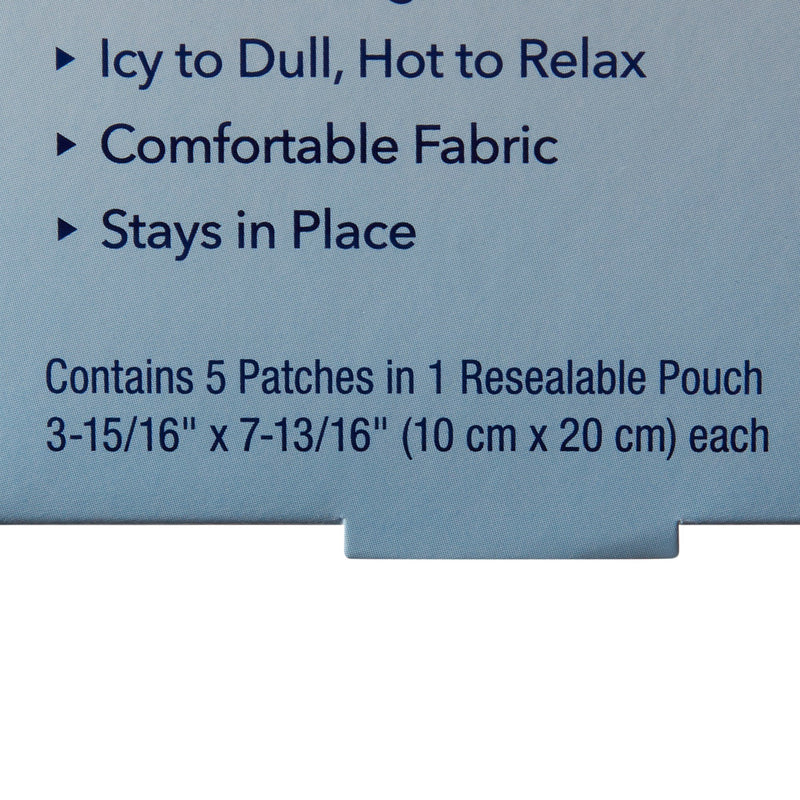 Icy Hot® Topical Pain Relief 5% Strength Menthol Patch 5 per Box (489911_PK) 1/PK