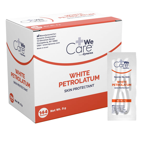 WeCare™ Petroleum Jelly 5 Gram Individual Packet NonSterile (671289_BX) 144/BX
