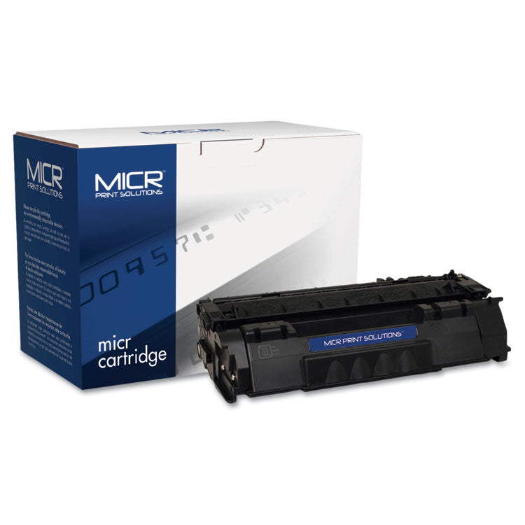 MICR Print Solutions Compatible Q7553A(M) (53AM) MICR Toner, 3,000 Page-Yield, Black (MCR53AM) Each