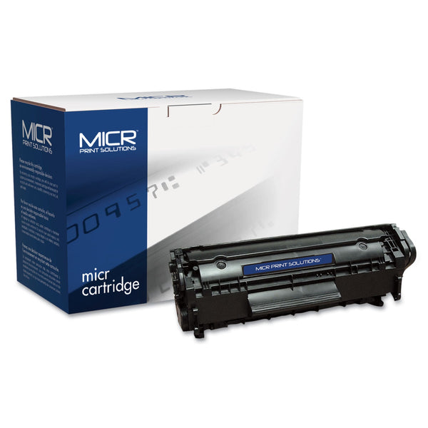 MICR Print Solutions Compatible Q2612A(M) (12AM) MICR Toner, 2000 Page-Yield, Black (MCR12AM) Each