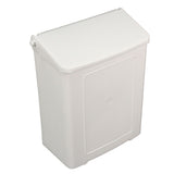 Impact® Safe-Use Plastic Sanitary Napkin Receptacle, White, 4/Case (IMP1102CT) Case of 4