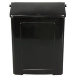 Impact® Safe-Use Plastic Sanitary Napkin Receptacle, Black, 4/Case (IMP1103CT) Case of 4