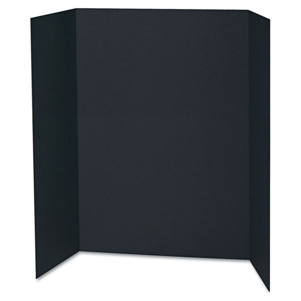 Pacon® Spotlight Corrugated Presentation Display Boards, 48 x 36, Black/Kraft, 24/Carton (PAC3766) Case of 24