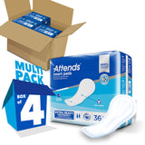 Attends® Insert Pad Incontinence Liner 16-1/2 Inch Length Heavy Absorbency Polymer Core One Size Fits Most (1186543_CS) 144/CS