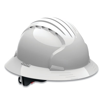 PIP 6161 Full Brim Revolution ™ Wheel Ratchet Hard Hat, White (112-280-EV6161V-10) 10 EA / CA
