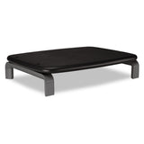 Kensington® Monitor Stand with SmartFit, For 21" Monitors, 11.5" x 9" x 3", Black/Gray, Supports 80 lbs (KMW60087) Each