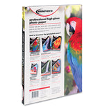 Innovera® High-Gloss Photo Paper, 10 mil, 8.5 x 11, High-Gloss White, 50/Pack (IVR99550) Each