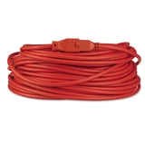 Innovera® Indoor/Outdoor Extension Cord, 100 ft, 10 A, Orange (IVR72200)