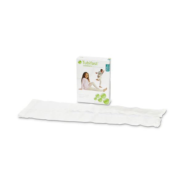 Tubifast® Garment Tubular Retainer Dressing Legging Viscose / Polyamide / Elastane Size 5 to 8 Years White Leg NonSterile (1177295_EA) 1/EA