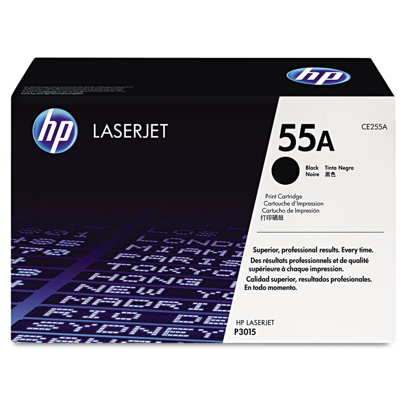 HP HP 55A, (CE255A) Black Original LaserJet Toner Cartridge (HEWCE255A)