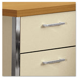 HON® 34000 Series Double Pedestal Desk, 60" x 30" x 29.5", Harvest/Putty (HON34962CL) Each
