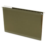 Pendaflex® Reinforced Hanging File Folders, Legal Size, Straight Tabs, Standard Green, 25/Box (PFX4153) Box of 25
