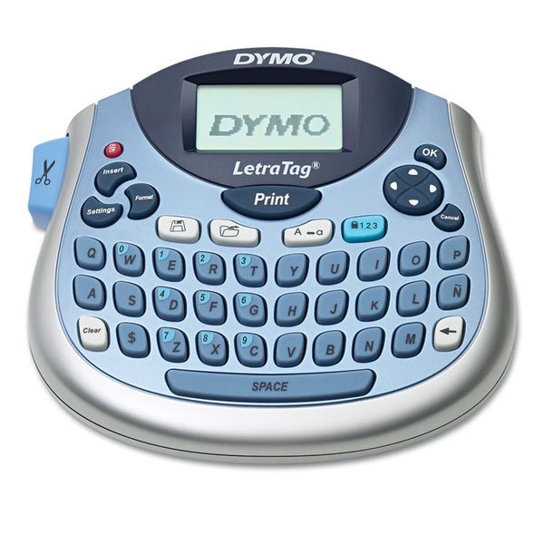 DYMO® LetraTag 100T Label Maker, 2 Lines, 6.7 x 2.8 x 5.7 (DYM2174540)