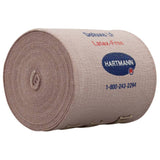 Deluxe® LF® Elastic Bandage 6 Inch X 11 Yard Double Length Clip Detached Closure Tan NonSterile Standard Compression (379890_BX) 6/BX